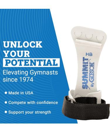 Gibson AthleticSummit Grip Mens High Bar Hook and Loop - Small - Buy Online on GoSupps.com