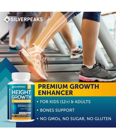 SILVERPEAKS Height Growth Maximizer - 60 Gelatin Capsules | Increase Height Naturally - Buy Online on GoSupps.com