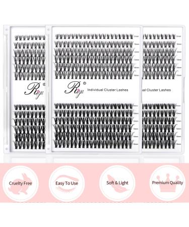 Riya 20D-30D Eyelash Clusters Extension Kit - 240pcs D Curl Wispy Lashes for DIY Volume Look at Home - Buy Online on GoSupps.com