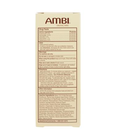 Ambi Even and Clear Daily Moisturizer with SPF 30 - 3oz | Best Skin Care for Even Tone & Protection | International Shipping Available - Buy Online on GoSupps.com