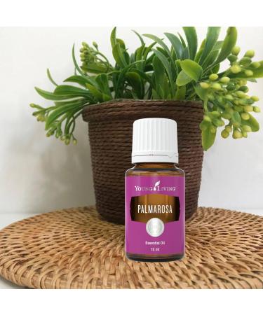 Young Living Palmarosa Essential Oil 15ml | Aromatherapy for Healthy Skin & Tranquil Atmosphere | Rejuvenating Diffusion Blends - Buy Online on GoSupps.com