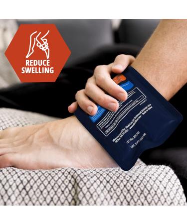 Med Pride Reusable Hot and Cold Gel Packs - Microwaveable Heating Pads & Ice Packs for Injuries - Medical Compress for Pain Relief - Buy Online on GoSupps.com