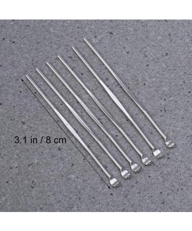 Stainless Steel Ear Wax Removal Kit - 6pcs Ear Pick Cleaner Set for Household Ear Cleaning - Reusable and Easy-to-Use - Buy Online on GoSupps.com