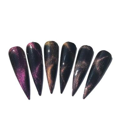 5D Magic Cat Eye Magnetic Gel - Violet Purple Nail Art Color Gel 5ml | Buy Internationally - Buy Online on GoSupps.com