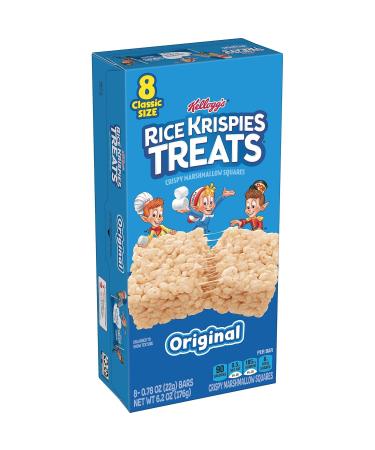 Rice Krispies Treats Crispy Marshmallow Squares Kids Snacks Cereal Bars 96 Bar - Pack Of 12 - Buy Online on GoSupps.com