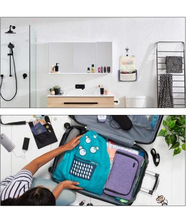 Teamoy Travel Storage Bag Compatible with Dyson Airwrap Styler Portable Travel Organiser for Airwrap Styler and Attachments Purple Style 1-- Hanging bag for hair curler Purple - Buy Online on GoSupps.com
