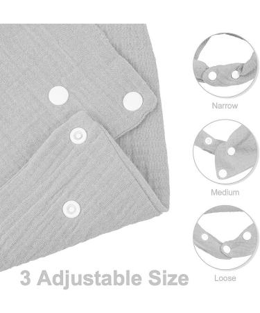 Vonarhug Muslin Baby Bibs - 8-Pack Super Absorbent Cotton Triangle Bibs for Teething Babies - International Shipping Available - Buy Online on GoSupps.com