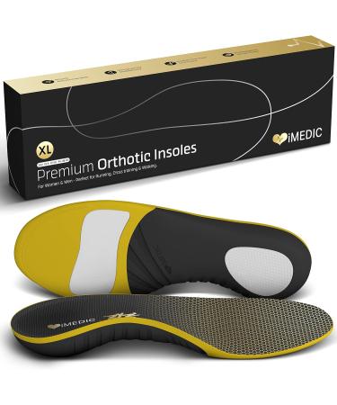 iMedic Premium Orthotic Insoles 2024 Mould XL UK 10.5-12 | Plantar Fasciitis & Arch Support for Men and Women - Buy Online on GoSupps.com