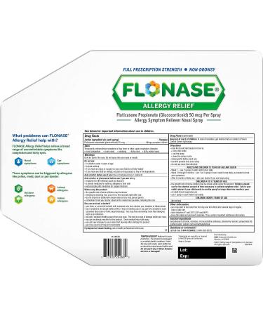 Flonase Allergy Relief Nasal Spray - 432 Sprays | Fast-Acting Formula - Buy Online on GoSupps.com