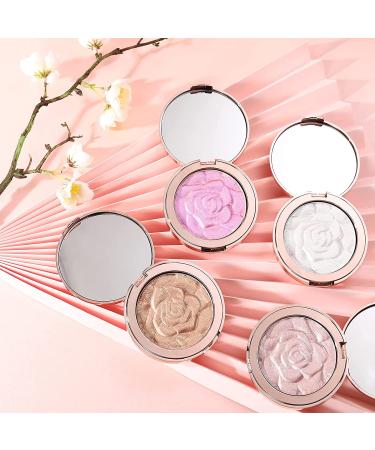 ONLYBETTER Long Lasting Cream Glitter Face Highlighter - Purple Rose Purple - Buy Online on GoSupps.com