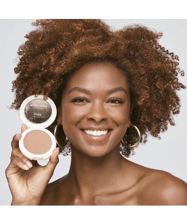 KISS Cover & Care Acne Control Pressed Powder in Cappuccino - APP335 | Acne-Fighting Formula - Buy Online on GoSupps.com