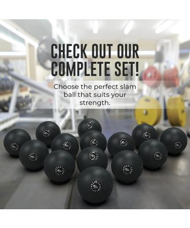 Nordic Lifting Heavy Slamball - 8.0 lbs Grippy Fitness Weights Ball for Core Training | International Shipping Available - Buy Online on GoSupps.com