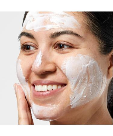 Clinique 7 Day Daily Gentle Face Exfoliator&Cleansing Lightweight Scrub Cream - For All Skin Types 3.4 Fl Oz - Buy Online on GoSupps.com