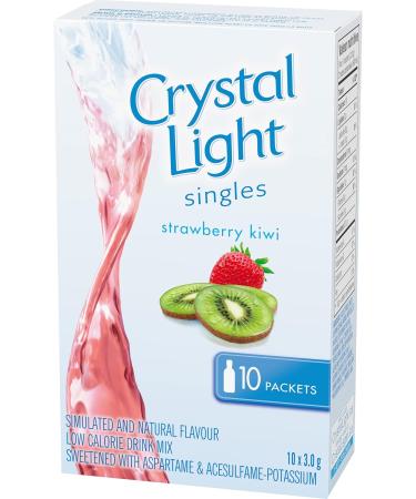 Crystal Light Strawberry Kiwi Singles 3g 1 count (Pack of 10) Strawberry Kiwi - Buy Online on GoSupps.com