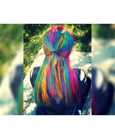 Trimming Shop Temporary Hair Chalk 12pcs Set - Non-Toxic Pastel Hair Dye for Halloween Makeup & Birthday Salon - Washable Hair Color Pack - 12 Count - Buy Online on GoSupps.com