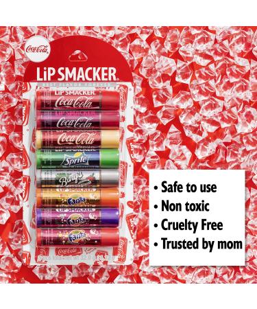 Lip Smacker Disney Princess 8 Count Lip Balm Party Pack and Coca-Cola 8 Count Flavored Lip Balm Assortment - Buy Online on GoSupps.com