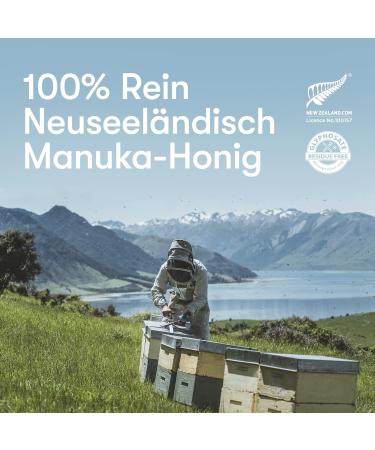 New Zealand Honey Co. Manuka Honey MGO 250+ | 500g Squeeze Bottle | Active & Raw | Certified Methylglyoxal | Pure New Zealand Honey - Buy Online on GoSupps.com