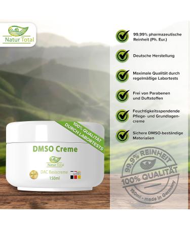 DMSO Creme 99.9% Purity - 150ml | High-Quality Basicrem from Germany - International Shipping Available - Buy Online on GoSupps.com
