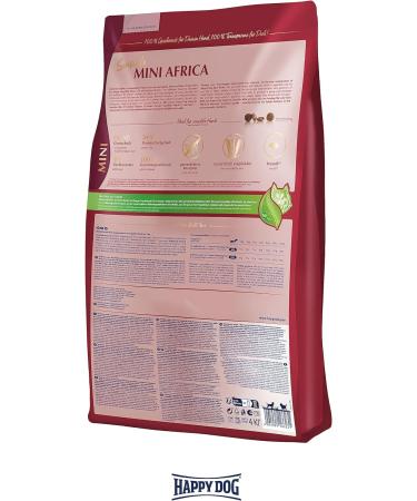 Happy Dog Sensible Mini Africa 4 kg - Premium Nutritional Dog Food for Small Breeds | International Shipping Available - Buy Online on GoSupps.com