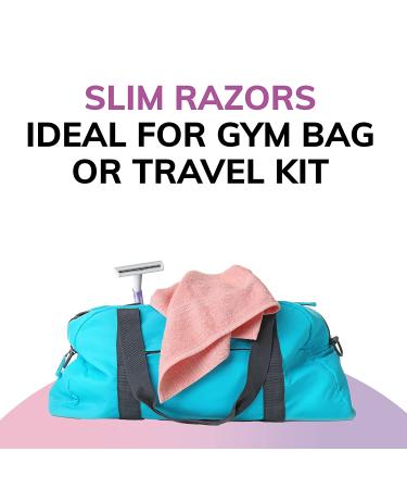 BIC Silky Touch Women's Disposable Razors - 10 Count, 2 Blades, Pretty Pastel Handles - Buy Online on GoSupps.com