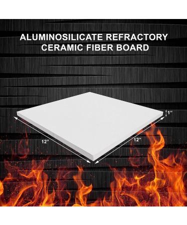 Ceramic Fiber Insulation Board 2300F - 1x12x12 - Thermal Insulation for Stoves, Fireplaces, Furnaces, Kilns, Pizza Ovens | Simond Store - Buy Online on GoSupps.com