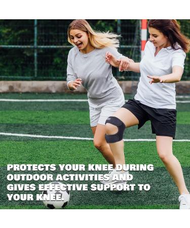 Thx4COPPER Compression Dual Patella Knee Brace - Adjustable Knee Strap for Pain Relief and Support (XX-Large) - Buy Online on GoSupps.com
