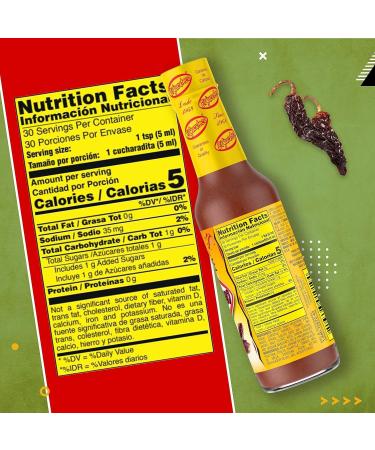 El Yucateco Chipotle Sauce 150ml (Pack 3) / Mexican Chipotle Hot Sauce Chipotle Chilli Pepper Spicy Salsa Dip for Tacos Nachos Meat Marinade - Buy Online on GoSupps.com