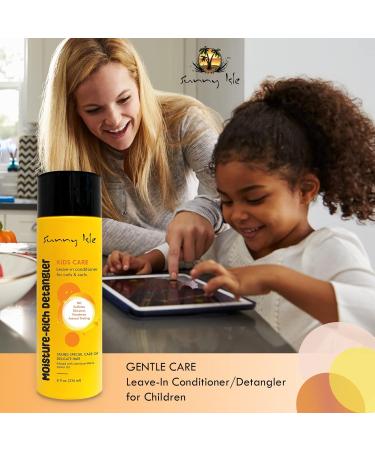 Sunny Isle Kids Care Moisture-Rich Leave-In Detangler 8oz | Best Non-Greasy Conditioner for Kids Coils Waves & Curls | Jamaican Black Castor Oil Infused - Buy Online on GoSupps.com