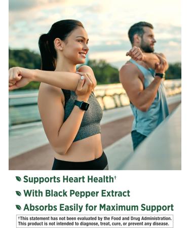 Buy Nature's Truth CoQ10 200 mg Softgels - Enhanced Absorption with Black Pepper Extract | 92 Count | Non-GMO & Gluten Free Supplement for Optimal Health - Buy Online on GoSupps.com