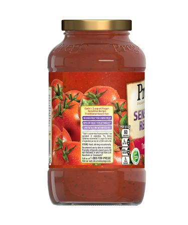 Prego Pasta Sensitive Recipe Traditional Tomato Sauce 142.5 Oz - Pack of 6 - Buy Online on GoSupps.com