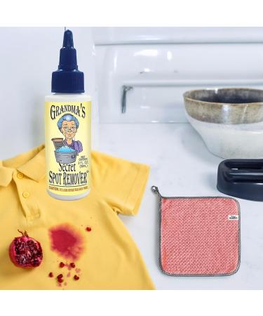 Shop Grandma's Stain Remover 2 Fl Oz - Powerful Pet Blood Paint & Water Cleaner Bundle with Towels - Chlorine Bleach-Free | Pack of 6 - International Shipping Available - Buy Online on GoSupps.com