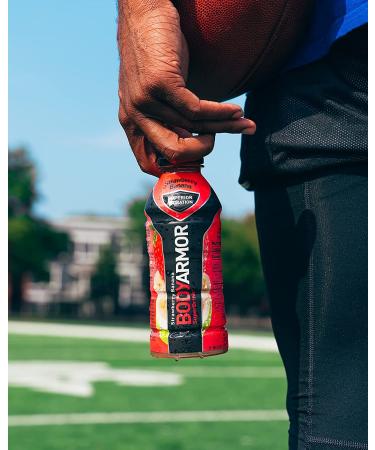 BODYARMOR Sports Drink Sports Beverage  Strawberry Banana  Natural Flavors With Vitamins  Potassium-Packed Electrolytes  No Preservatives  Perfect For Athletes  16 Fl Oz (Pack of 12) - Buy Online on GoSupps.com