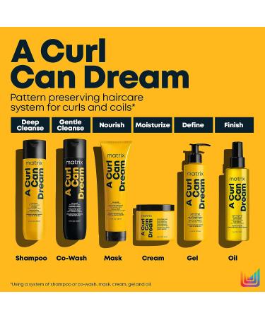 Matrix A Curl Can Dream Deep Cleansing Shampoo | Clarifying Shampoo for Curly Hair | Silicone & Paraben Free | Manuka Honey Extract | 10.1 Fl Oz - Buy Online on GoSupps.com