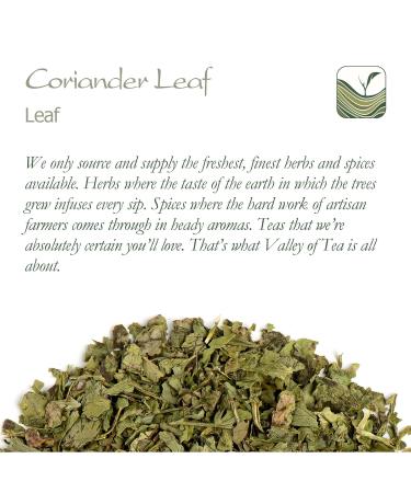 Organic Dried Coriander Leaves - Premium Quality Spice (100g) | Dried Coriander Leaf for International Shipping - Buy Online on GoSupps.com