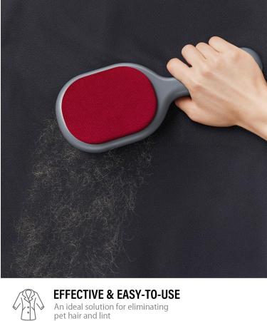 VASSON Lint Brush Set - Double-Sided Travel Velvet Lint Brush for Clothes - 2 Pack | Perfect for Pet Hair Removal & Clothing Care - Buy Online on GoSupps.com