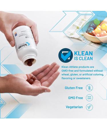 Klean ATHLETE Gummy Multivitamin | Comprehensive Formula for Athletes | 100 Gummies | Raspberry-Lemonade Flavor - Buy Online on GoSupps.com