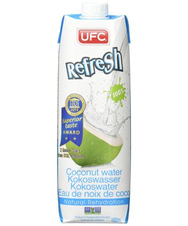UFC Pure Coconut Water 100% Pure Coconut Water Thailand (1l x 4) x