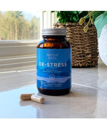 Nu Mind High Strength Ashwagandha Supplement with KSM 66 | Rhodiola Rosea, Bacopa Monnieri, Lemon Balm | 30 Capsules - Buy Online on GoSupps.com