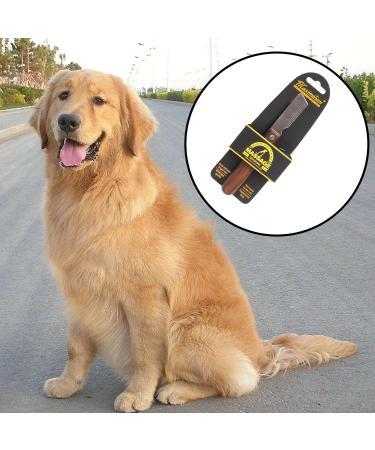 Professional Dog Trimmeters for Schnauzers & Terriers | Fur Care Tool with Wooden Handle - Perfect for Pet Grooming & Racing Dogs - Buy Online on GoSupps.com