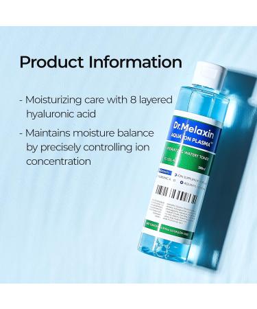 Aqua Ion Plasma Watery Toner 200ml - Hyaluronic Acid L22 | Moisturizing Korean Skincare for Radiant Skin - Buy Online on GoSupps.com