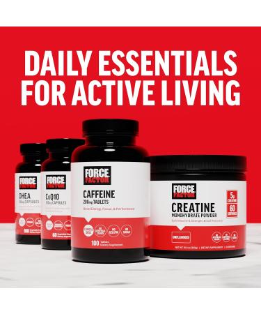 Force Factor L-Glutamine Powder for Post Workout Recovery Muscle Recovery Healthy Muscle Function and Immunity 5000mg/5g Glutamine Supplement Vegan Non-GMO 60 Servings - Buy Online on GoSupps.com