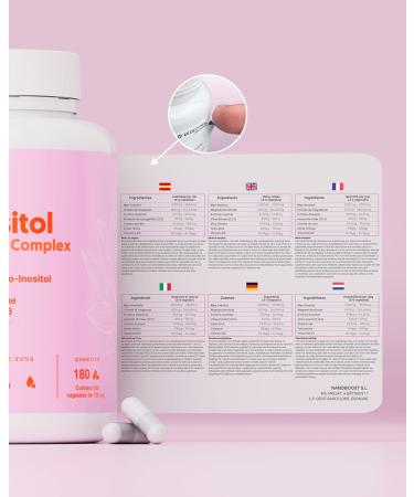 Myo- and D-Chiro-INOSITOL Complex Women's Health with VITEX (Agnocasto) Folic Acid Vitamin D3 Magnesium and Zinc | PCOS Support Hormone Balance & Fertility | 180 Capsules - Buy Online on GoSupps.com