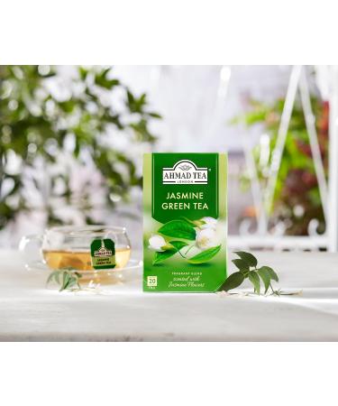 Ahmad Tea - Jasmine Romance Flavoured Green Tea 20 Bags - 40g (Case of 6) - Buy Online on GoSupps.com