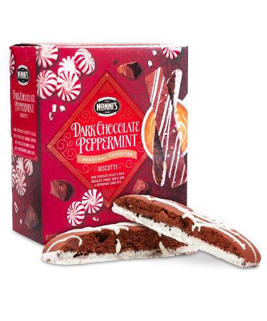 Nonni's Dark Chocolate Peppermint Biscotti - 3 Boxes - Italian Christmas Cookies with Dark Chocolate, Peppermint Candy, White Icing - Individually Wrapped - 6.88 oz (Pack of 3) - Buy Online on GoSupps.com