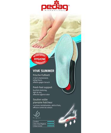 Pedag Viva Summer Orthotic Sandals - Warm Weather Comfort with Arch Support & Heel Pad US W8/EU38 - Buy Online on GoSupps.com