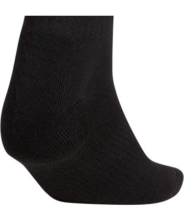 adidas Athletic Crew Socks 6-Pack - Medium Black/Aluminum - Buy Online on GoSupps.com