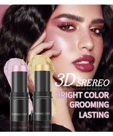 Waterproof Cream Blush Stick for Cheeks, Eyes, Lips - Long Lasting & Cruelty-Free - 05 - Buy Online on GoSupps.com