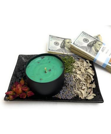 Money and Opportunity Magic Candle Money-Opportunity Drawing Candle Prosperity & Abundance Chakra Balancing Opportunity Attraction. Made with Essential Oils and Specially Formulated+