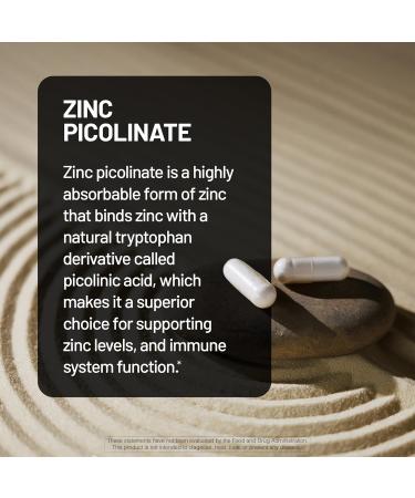 NatureWise Zinc Picolinate with D3 + K2 - Zinc Supplements for Men & Women + Vitamin D3 K2 - Supports Immune & Bone Health* - Non-GMO Gluten Free USA Manufactured - 30 Capsules 30 Day Supply Unflavored 30 Count (Pack of 1) - Buy Online on GoSupps.com