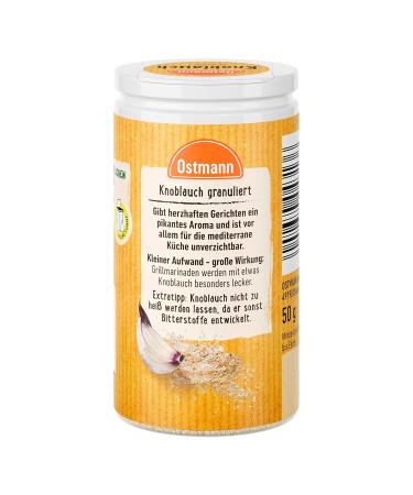 Ostmann Garlic Granulated 4 Pack (4 x 50g) - Premium Flavor for Global Shipping - Buy Online on GoSupps.com